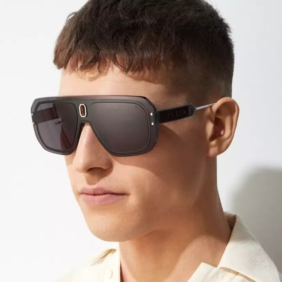 BRAND NEW Dior ULTRADIOR MU B0B0 Gold Blue Unisex Mask Sunglasses - Picture 12 of 12